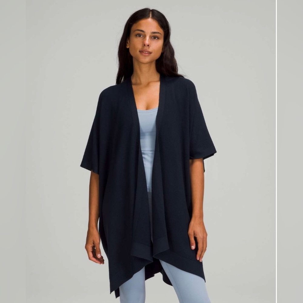 Lululemon Merino Wool Short Sleeve Wrap